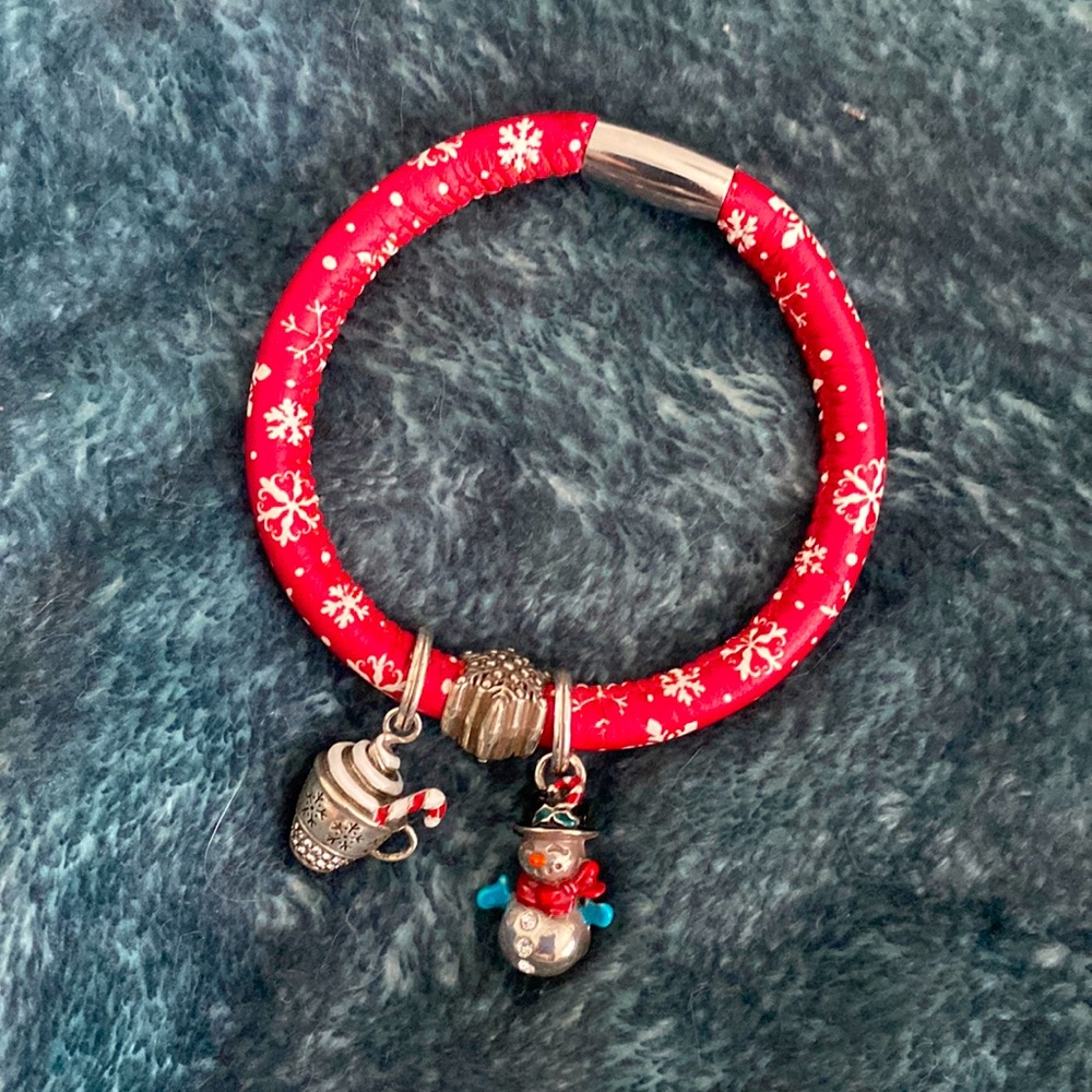 Brighton Woodstock Christmas Charm Bracelet!
